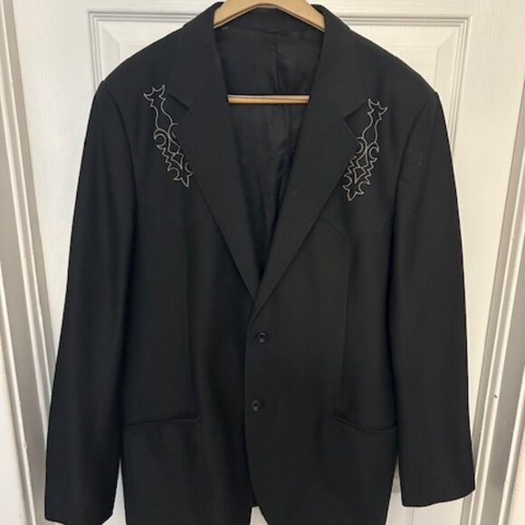 Circle S - Mens Country/Western Rock-n-Roll Jacket - Size Large - Picture 1 of 4
